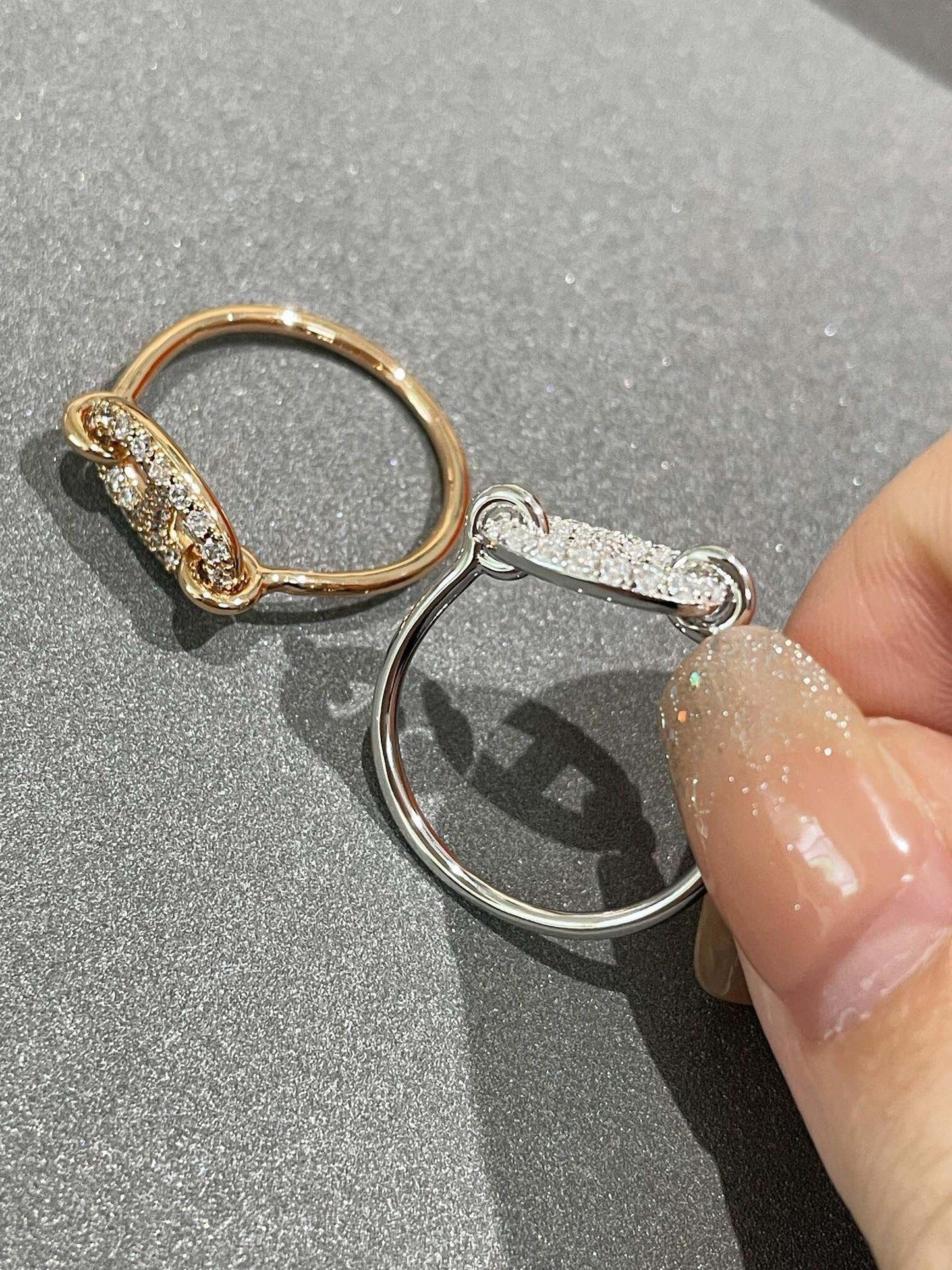[：Polaidi Jewelry]RONDE SMALL DIAMOND RING