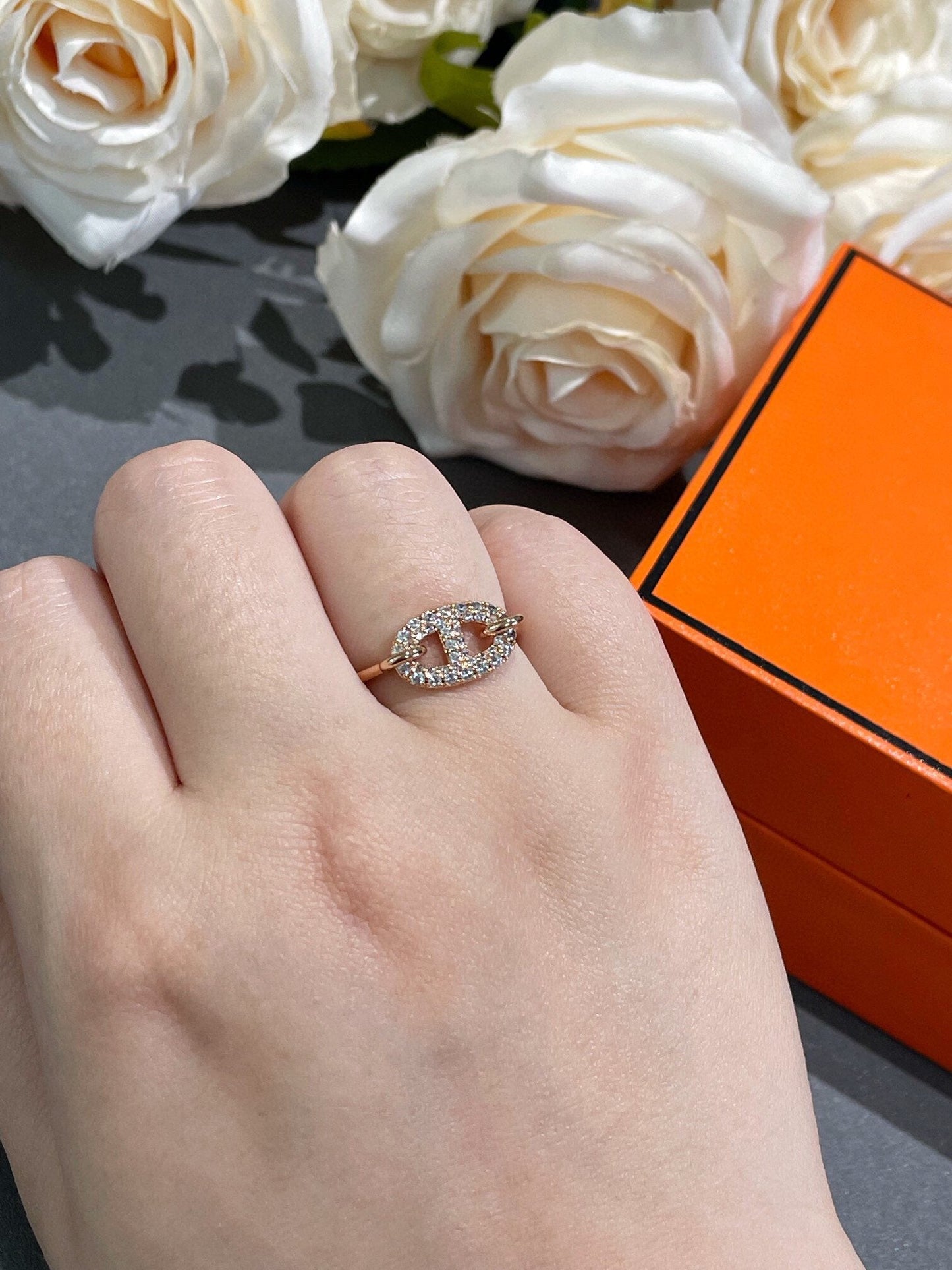 [：Polaidi Jewelry]RONDE SMALL DIAMOND RING