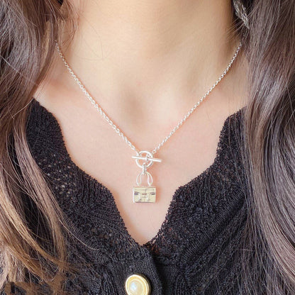 [：Polaidi Jewelry]CONSTANCE PEDANT SILVER NECKLACE