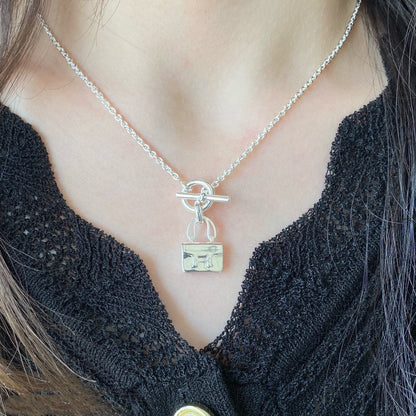 [：Polaidi Jewelry]CONSTANCE PEDANT SILVER NECKLACE