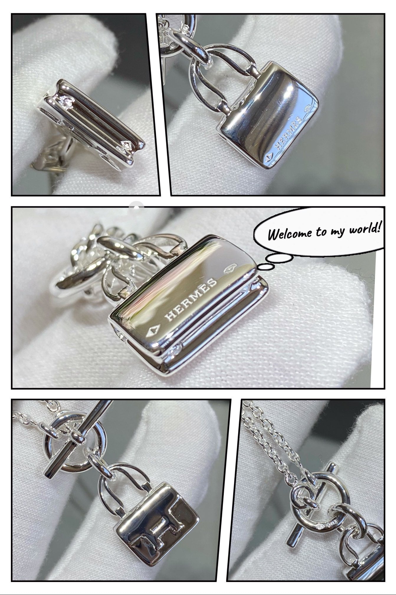 [Polaidi Jewelry]CONSTANCE PEDANT SILVER NECKLACE