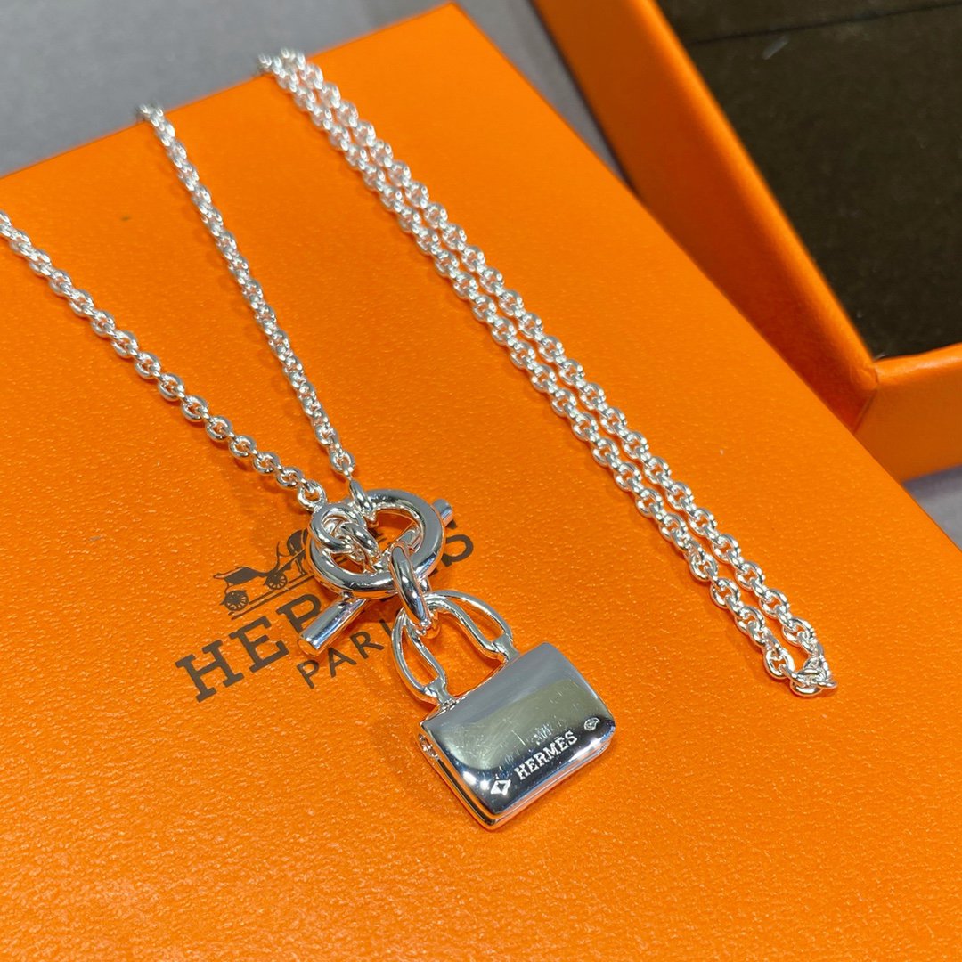 [Polaidi Jewelry]CONSTANCE PEDANT SILVER NECKLACE