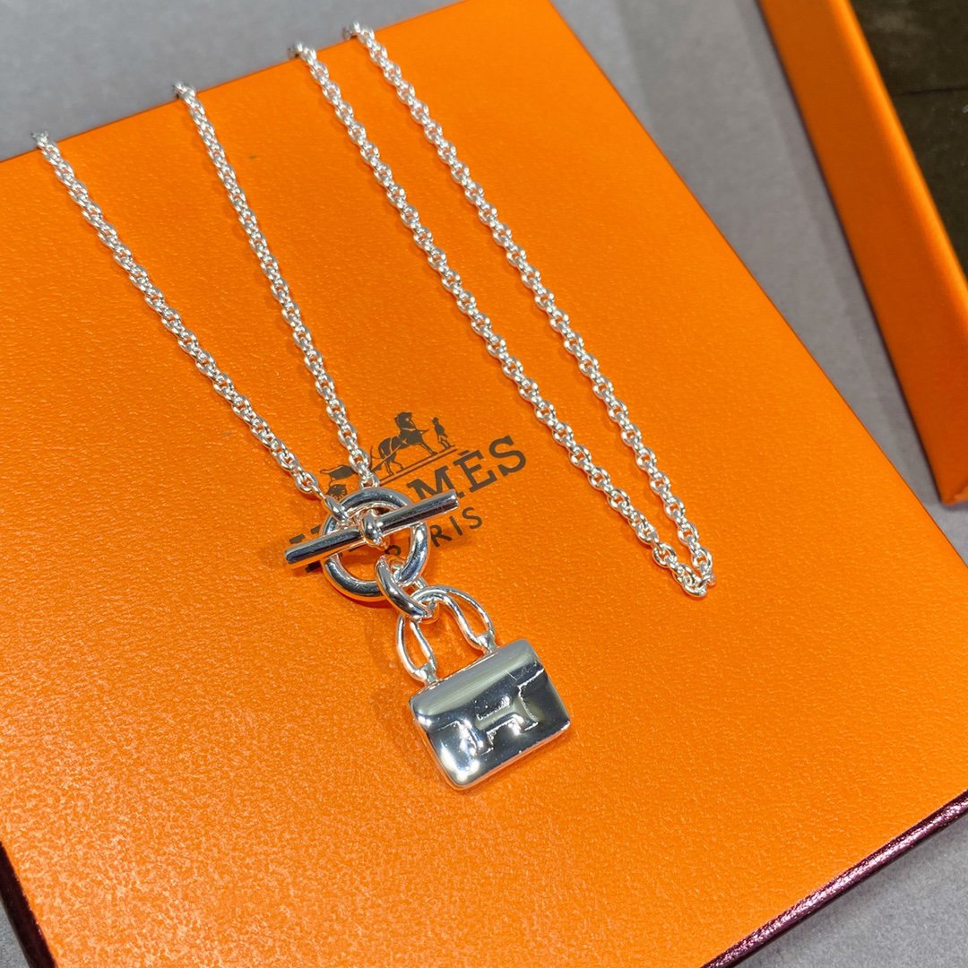 [Polaidi Jewelry]CONSTANCE PEDANT SILVER NECKLACE