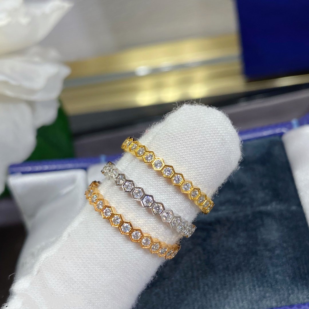 [：Polaidi Jewelry]BEE LOVE DIAMOND PAVED SMALL RING
