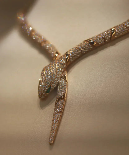 [Polaidi Jewelry]HAUTE COUTURE GOLD SERPENTI NECKLACE
