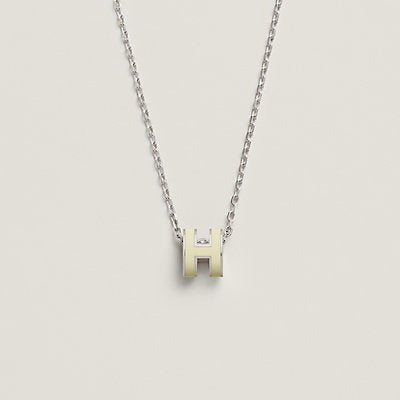 [：Polaidi Jewelry]HM CLIC YELLOW ENAMEL GOLD NECKLACE