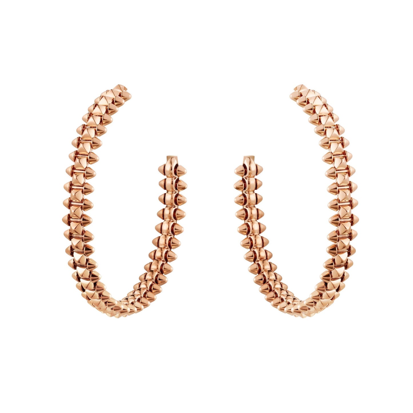 [Polaidi Jewelry]CLASH LARGE HOOP EARRINGS