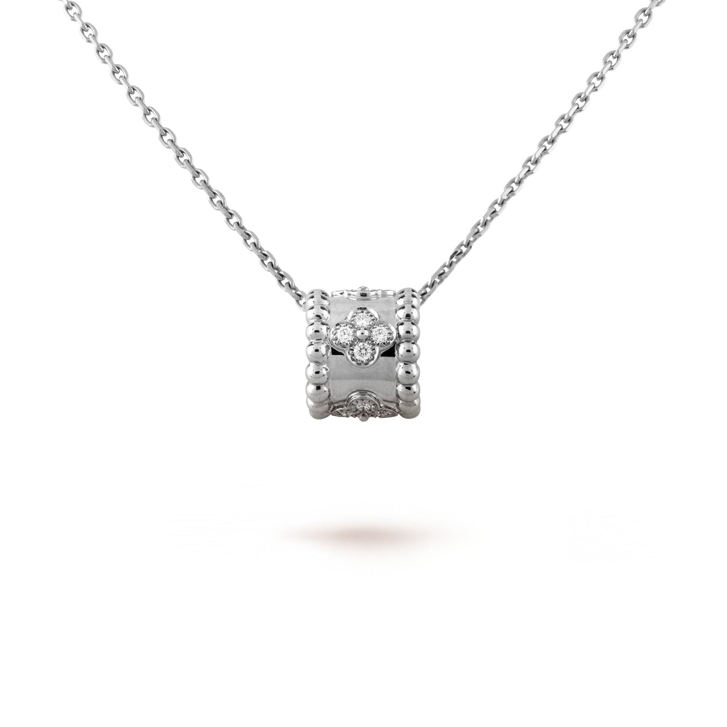 [Polaidi Jewelry]PERLEE PEDANT SIVLER DIAMOND NECKLACE