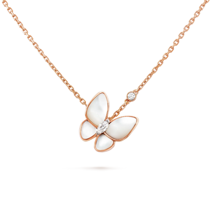 [Polaidi Jewelry]BUTTERFLY MOP DIAMOND NECKLACE