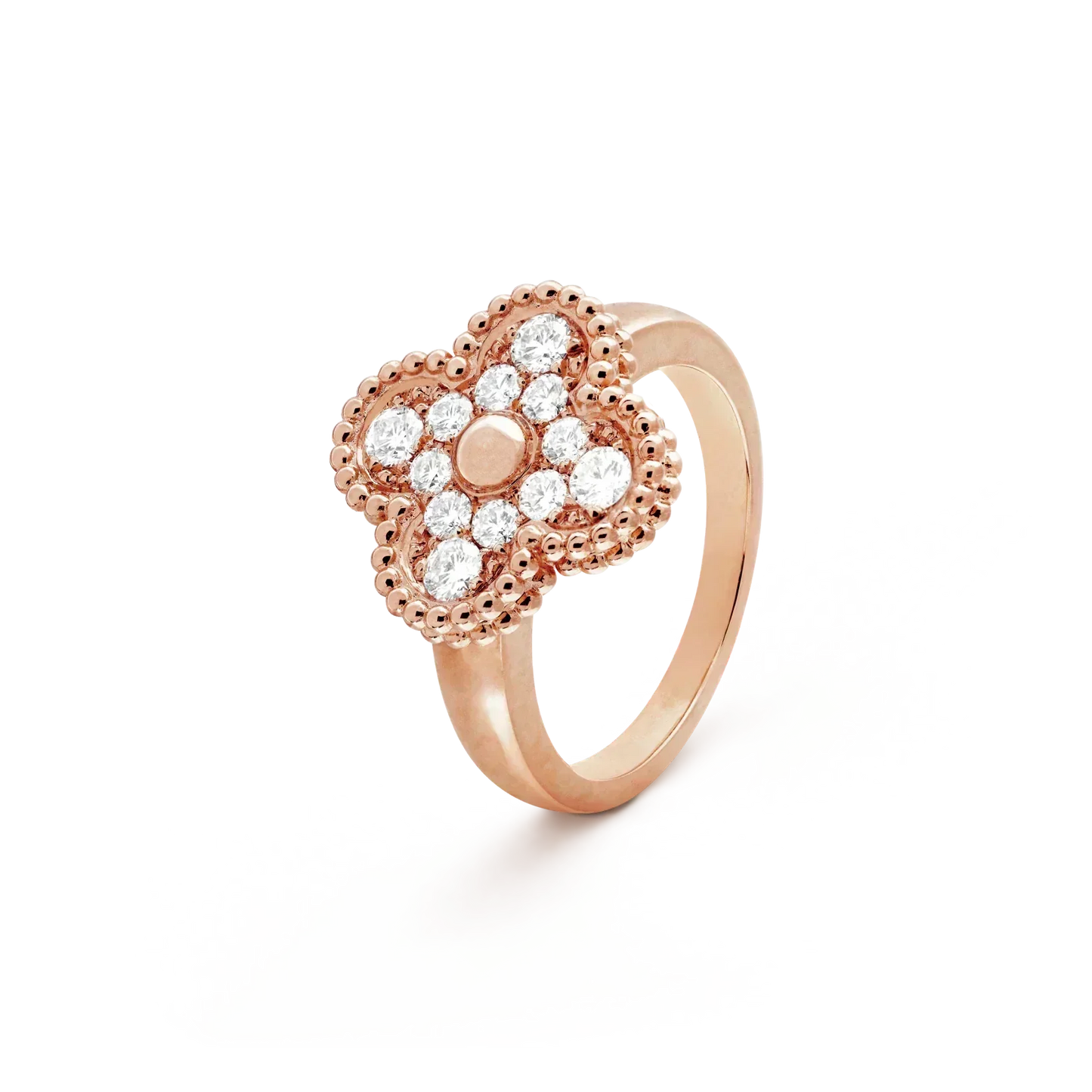 [Polaidi Jewelry]CLOVER DIAMOND RING