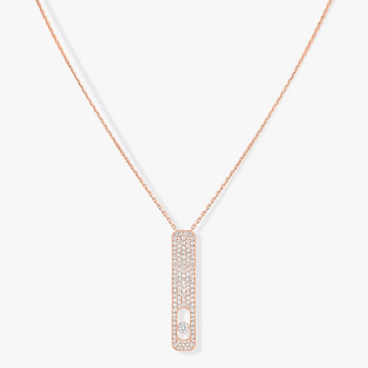 [Polaidi Jewelry]MY FIRST DIAMOND PAVED NECKLACE