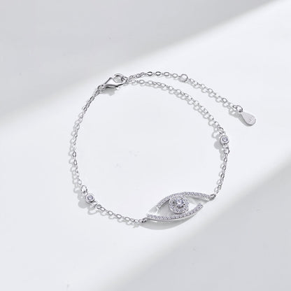 [Polaidi Jewelry]Lucky Eye Pave-Set Diamond Bracelet