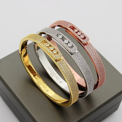 [Polaidi Jewelry]Move Noa Full Pav¨¦ Diamond Bangle Bracelet