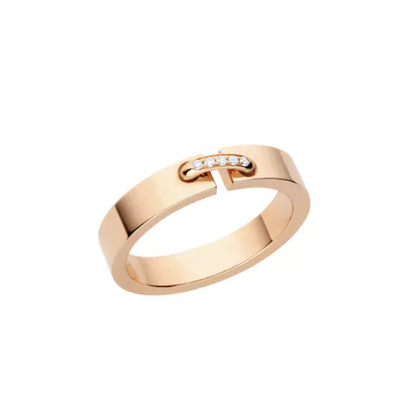 [：Polaidi Jewelry]ALLIANCE LIENS VIDENCE DIAMOND 4MM RING