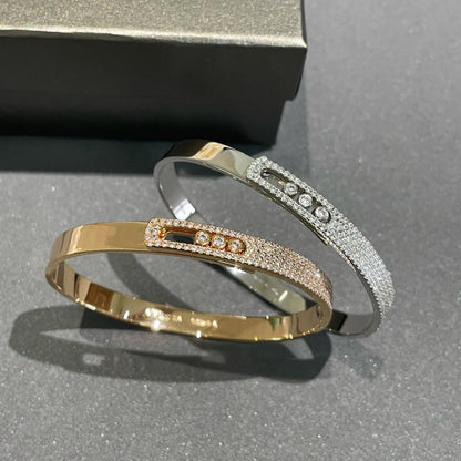 [Polaidi Jewelry]Noa Roségold Pavé-Diamantarmreif
