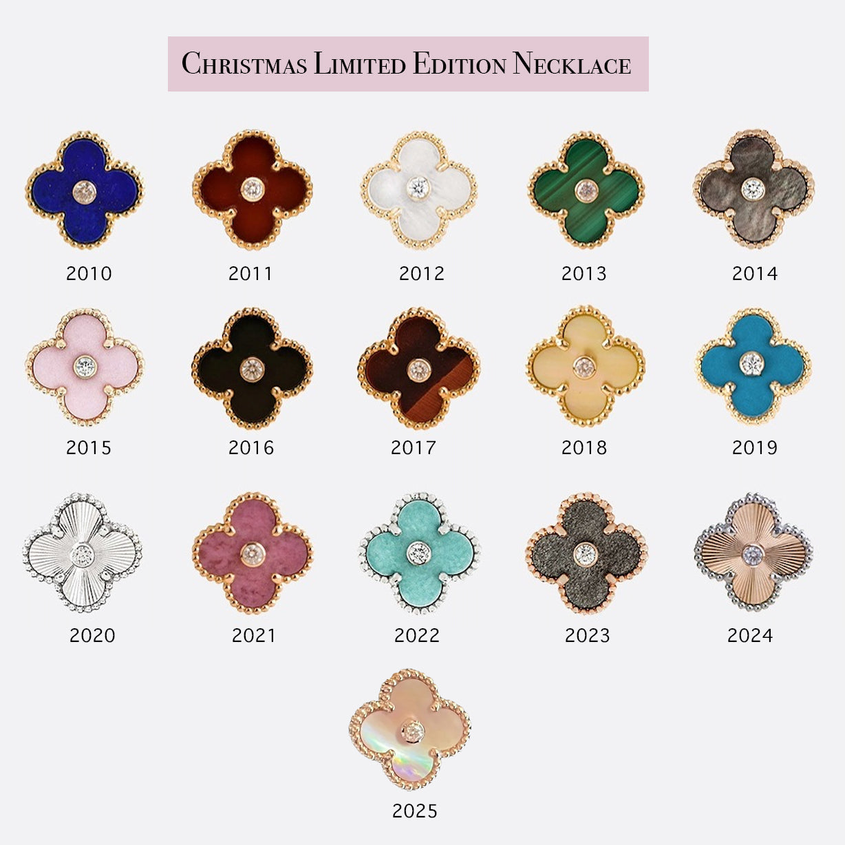 [：Polaidi Jewelry]CHRISTMAS LIMITED EDITION NECKLACE COLLECTION