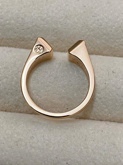 [Polaidi Jewelry]THE CONE RIVET RING IS OPEN AND ONE SIZE FITS ALL
