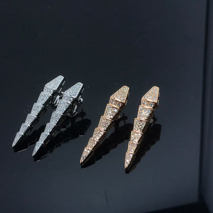 [Polaidi Jewelry]NEW！STARRY SNAKE CLIP-ON EARRINGS