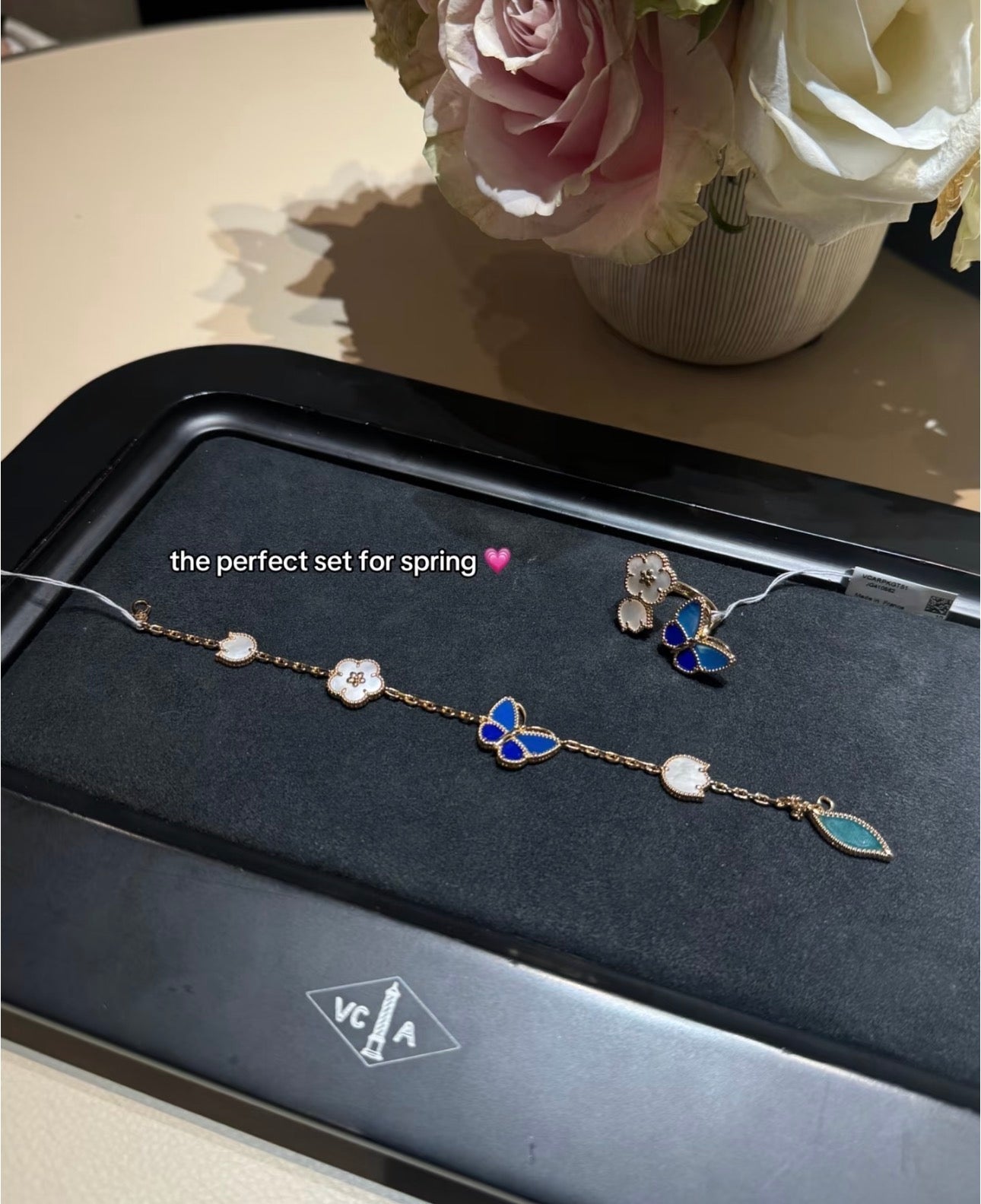 [Polaidi Jewelry]LUCKY SPRING BUTTERFLY 5 MOTIF BRACELET