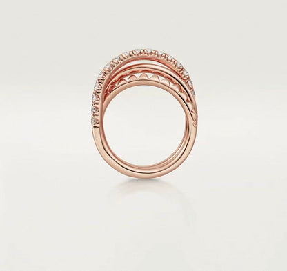 [：Polaidi Jewelry]ETINCELLE COLLECTION ROSE GOLD DIAMOND RING