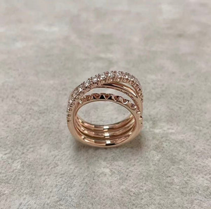 [：Polaidi Jewelry]ETINCELLE COLLECTION ROSE GOLD DIAMOND RING