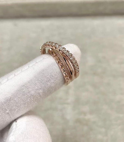 [：Polaidi Jewelry]ETINCELLE COLLECTION ROSE GOLD DIAMOND RING