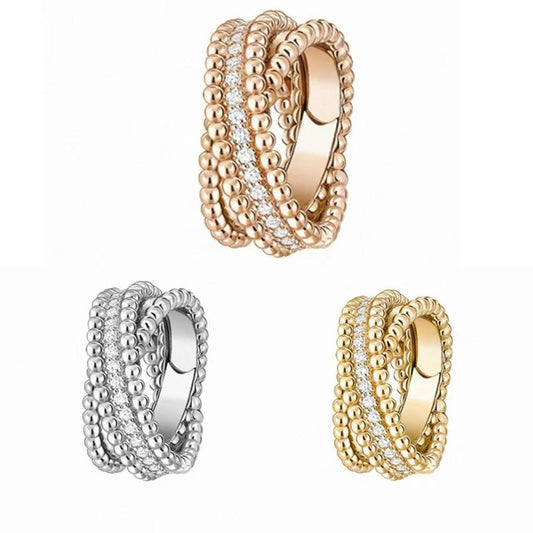 [：Polaidi Jewelry]PERLEE COLLECTION YELLOW GOLD WHITE GOLD ROSE GOLD DIAMOND RING