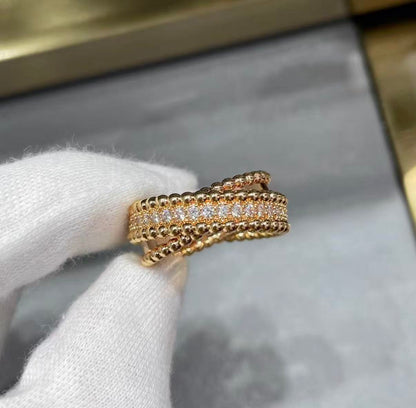 [：Polaidi Jewelry]PERLEE COLLECTION YELLOW GOLD WHITE GOLD ROSE GOLD DIAMOND RING