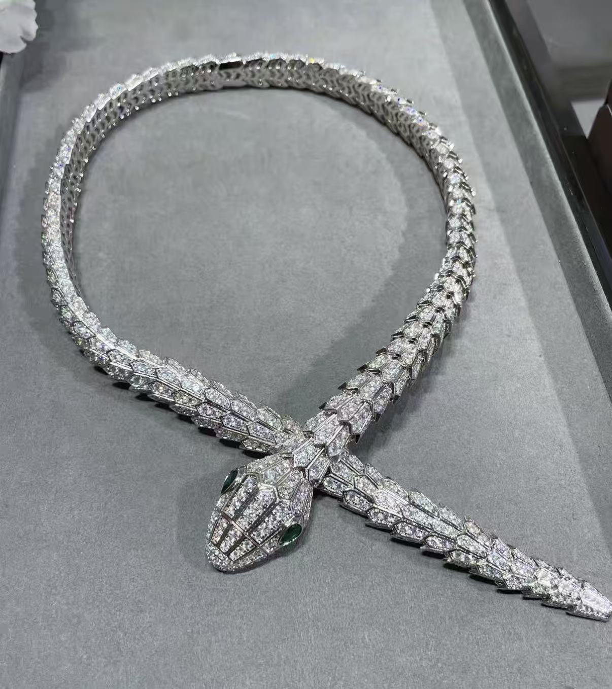 [Polaidi Jewelry]SERPENTI LARGE SIZE SNAKE NECKLACE