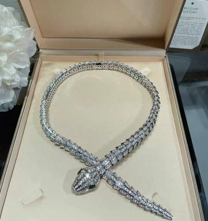 [Polaidi Jewelry]SERPENTI LARGE SIZE SNAKE NECKLACE