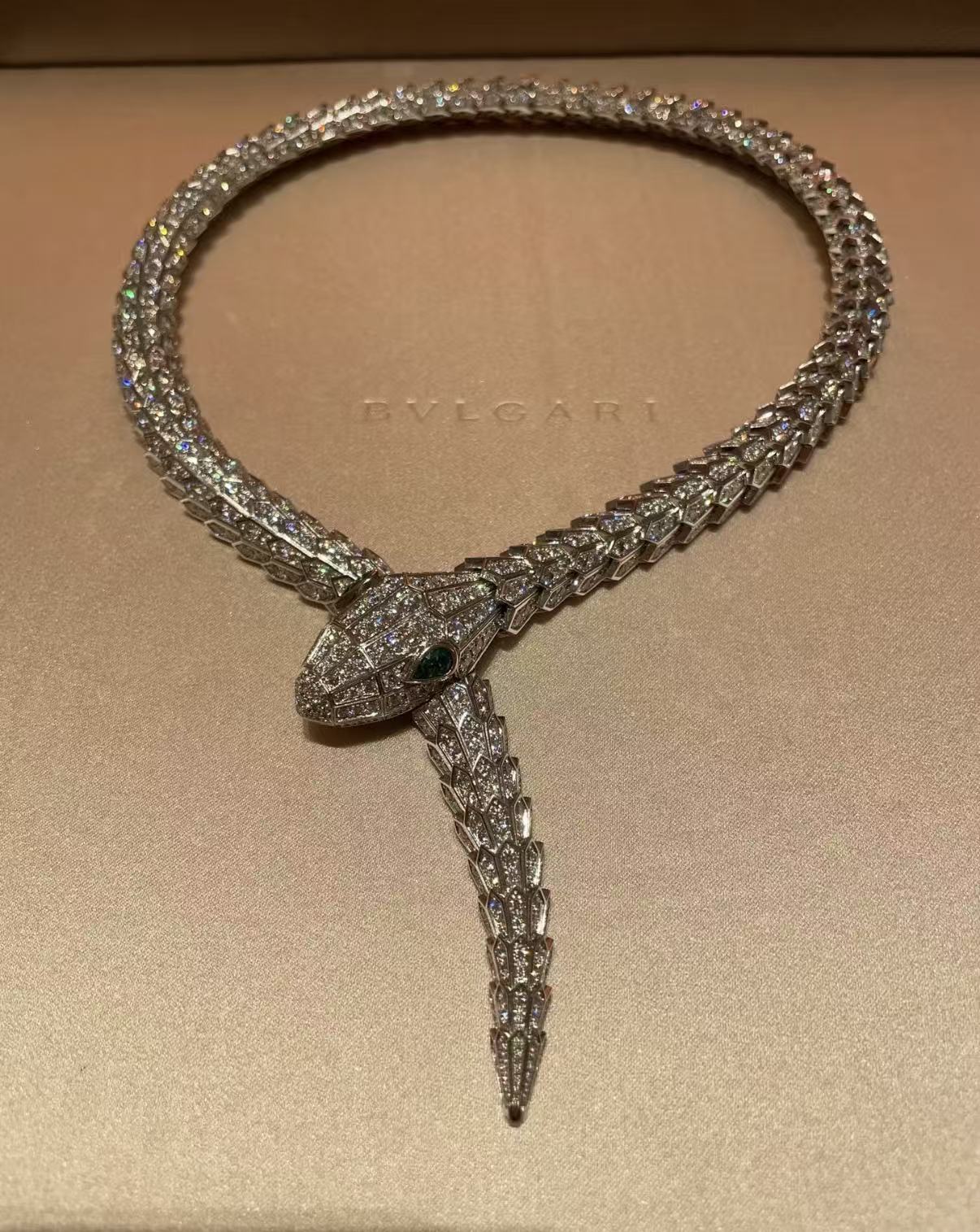 [Polaidi Jewelry]SERPENTI LARGE SIZE SNAKE NECKLACE