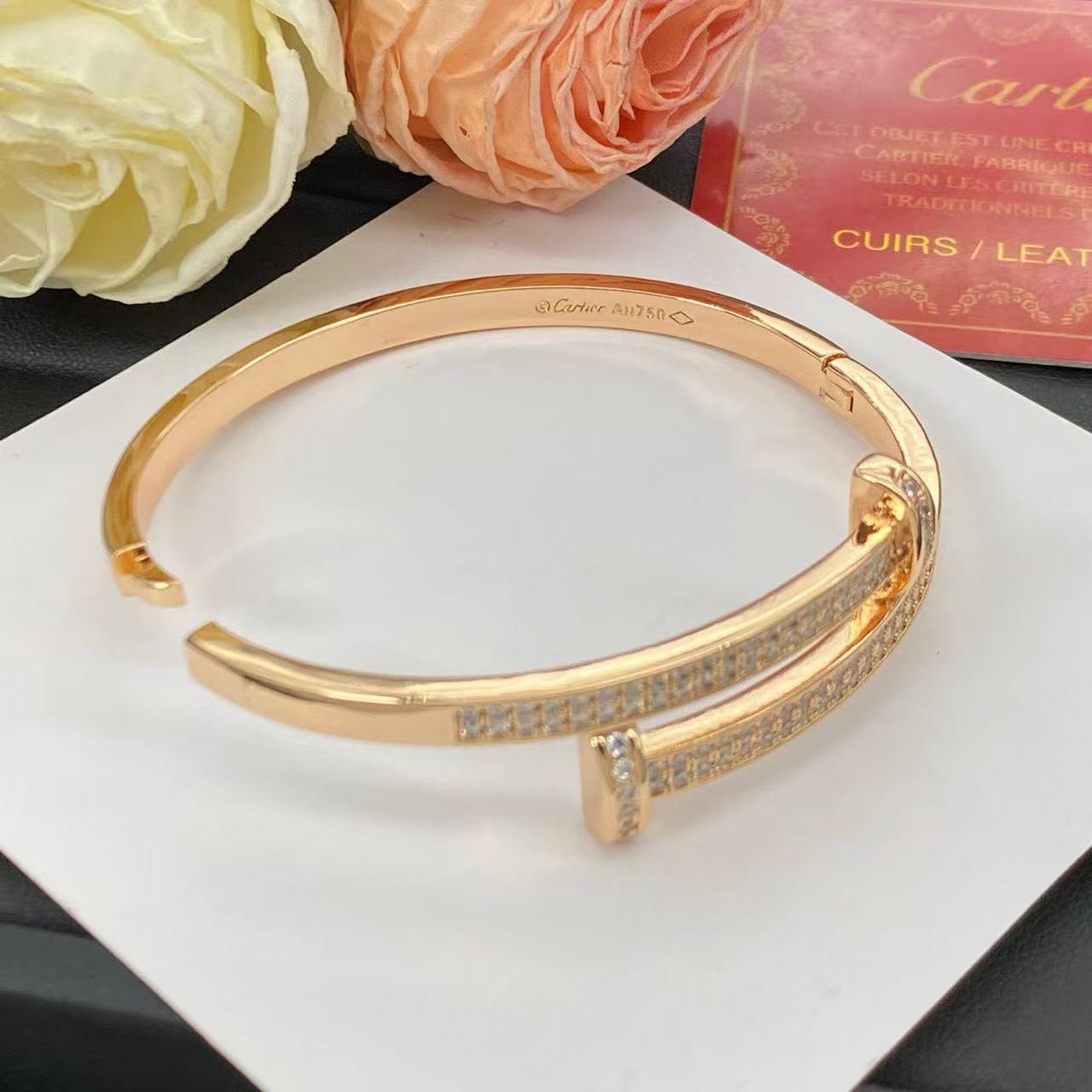 [Polaidi Jewelry]NEW ROSE GOLD 6.1MM BRACELET