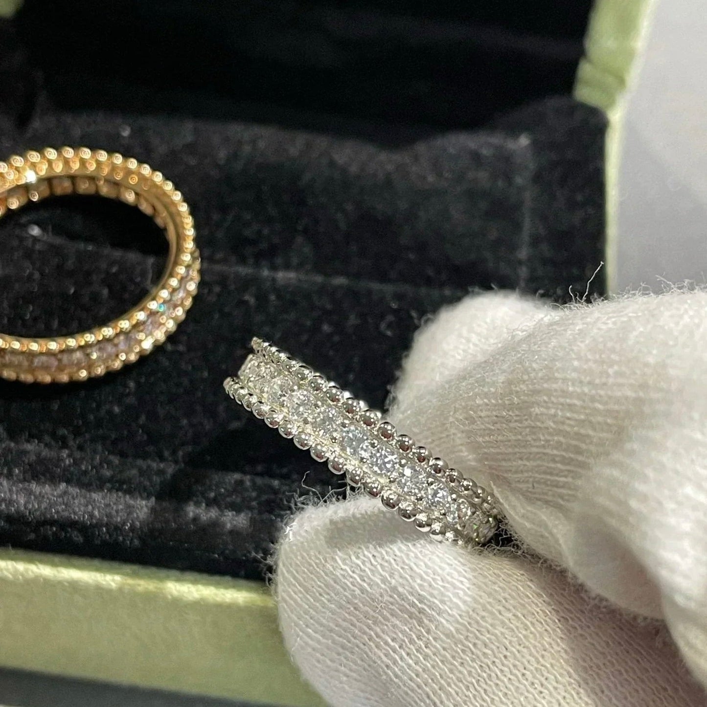 [Polaidi Jewelry]PERLEE DIAMOND SILVER RING