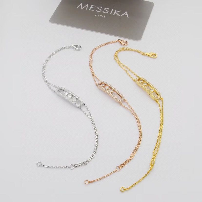 [Polaidi Jewelry] Move Classique pav¨¦ bracelet