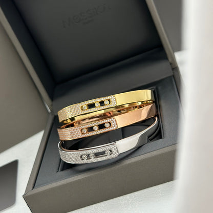 [Polaidi Jewelry]Noa Roségold Pavé-Diamantarmreif