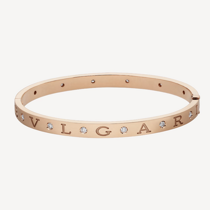[Polaidi Jewelry]ZERO 1 PINK GOLD 12 DIAMONDS BRACELET