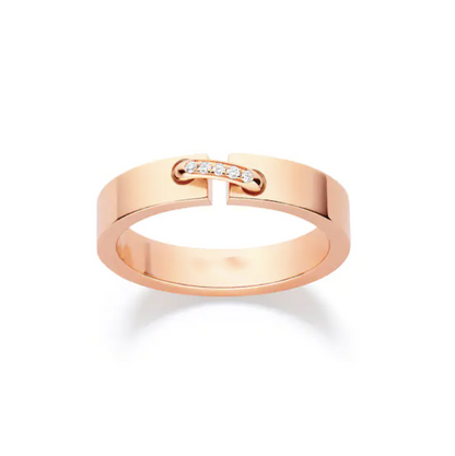 [Polaidi Jewelry]ALLIANCE LIENS VIDENCE DIAMOND 4MM RING