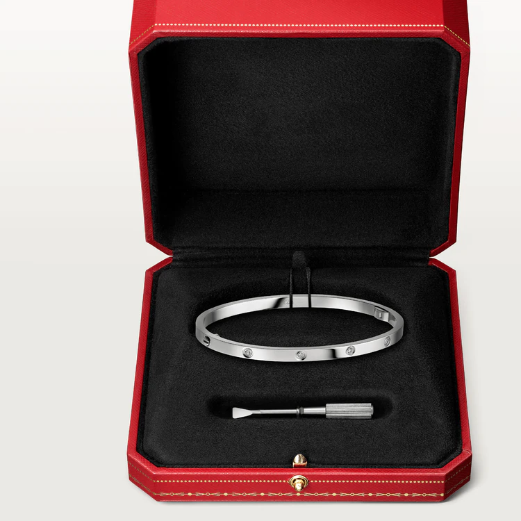 [Polaidi Jewelry]LOVE BRACELET 3.65MM 10 DIAMONDS