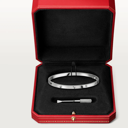 [Polaidi Jewelry]LOVE BRACELET 3.65MM 10 DIAMONDS