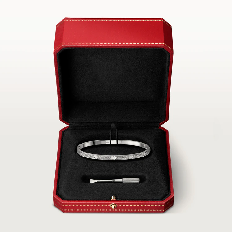 [：Polaidi Jewelry]LOVE BRACELET 3.65MM DIAMOND-PAVED