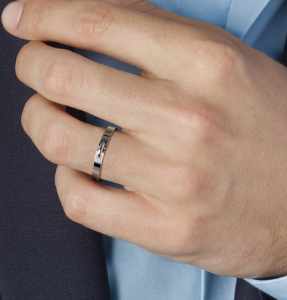 [Polaidi Jewelry]ALLIANCE LIENS VIDENCE 3MM RING