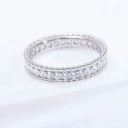 [Polaidi Jewelry]PERLEE DIAMOND SILVER RING