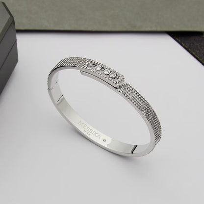 [Polaidi Jewelry]Move Noa Full Pav¨¦ Diamond Bangle Bracelet