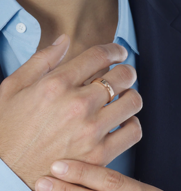 [Polaidi Jewelry]ALLIANCE LIENS VIDENCE 4MM RING