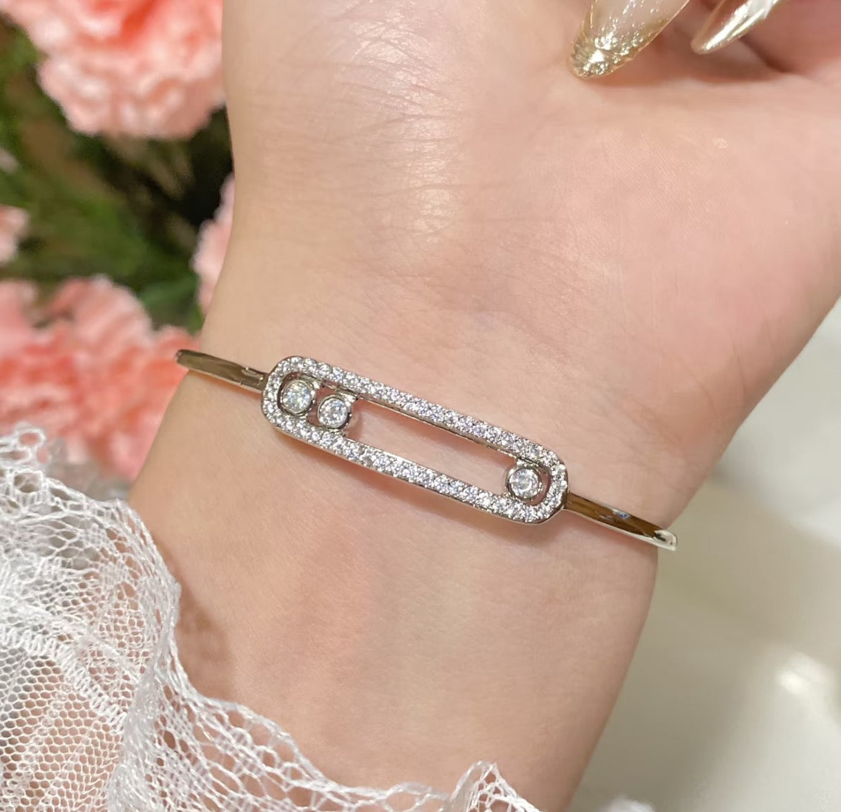 [Polaidi Jewelry]Move Pavé Diamant Armreif M