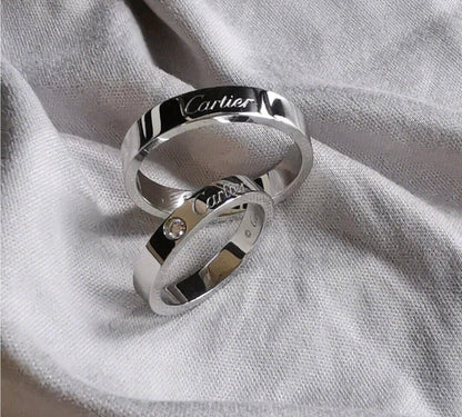 [Polaidi Jewelry]C PLATINUM 1 DIAMOND RING