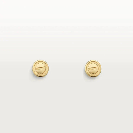 [Polaidi Jewelry]LOVE EARRINGS GOLD 10MM