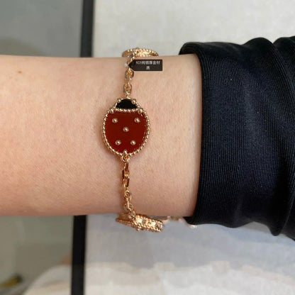 [：Polaidi Jewelry]ラッキー スプリング 5モチーフ ブレスレット