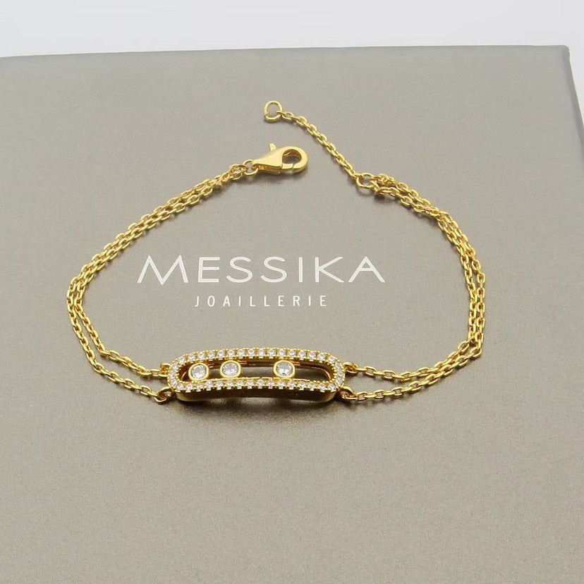 [Polaidi Jewelry] Move Classique pav¨¦ bracelet