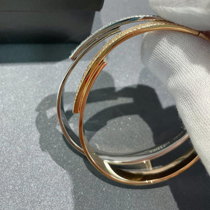 [Polaidi Jewelry]Noa Roségold Pavé-Diamantarmreif